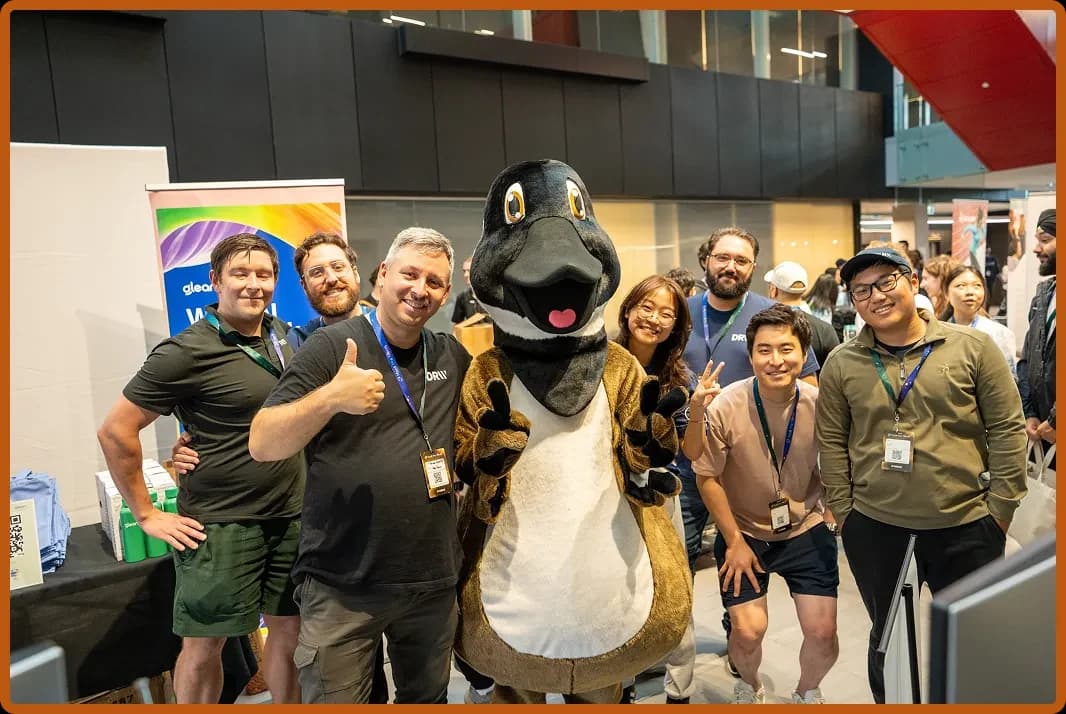 Hack the North participants posing together